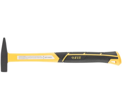 Молоток кованый, фиберглассовая усиленная ручка, Профи  100 гр. FIT IT Молоток кованый, фиберглассовая усиленная ручка, Профи  100 гр. FIT IT