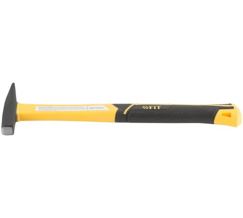 Молоток кованый, фиберглассовая усиленная ручка, Профи  100 гр. FIT IT Молоток кованый, фиберглассовая усиленная ручка, Профи  100 гр. FIT IT
