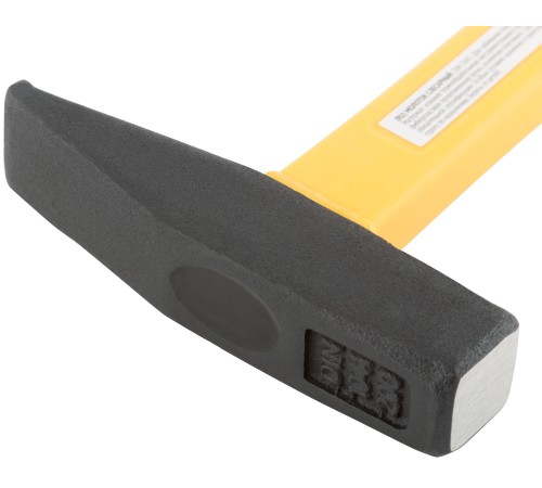 Молоток кованый, фиберглассовая усиленная ручка, Профи  200 гр. FIT IT Молоток кованый, фиберглассовая усиленная ручка, Профи  200 гр. FIT IT