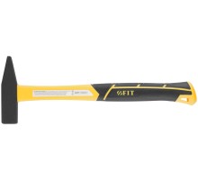 Молоток кованый, фиберглассовая усиленная ручка, Профи  400 гр. FIT IT