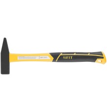 Молоток кованый, фиберглассовая усиленная ручка, Профи  400 гр. FIT IT Молоток кованый, фиберглассовая усиленная ручка, Профи  400 гр. FIT IT