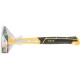 Молоток кованый, фиберглассовая усиленная ручка, Профи  400 гр. FIT IT