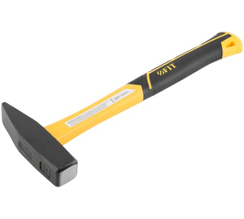 Молоток кованый, фиберглассовая усиленная ручка, Профи  600 гр. FIT IT Молоток кованый, фиберглассовая усиленная ручка, Профи  600 гр. FIT IT