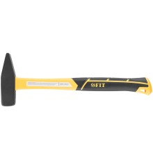 Молоток кованый, фиберглассовая усиленная ручка, Профи  800 гр. FIT IT Молоток кованый, фиберглассовая усиленная ручка, Профи  800 гр. FIT IT