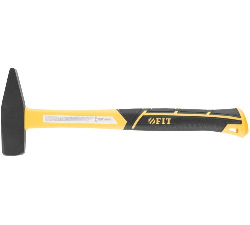 Молоток кованый, фиберглассовая усиленная ручка, Профи  800 гр. FIT IT Молоток кованый, фиберглассовая усиленная ручка, Профи  800 гр. FIT IT