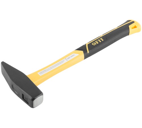 Молоток кованый, фиберглассовая усиленная ручка, Профи  800 гр. FIT IT Молоток кованый, фиберглассовая усиленная ручка, Профи  800 гр. FIT IT