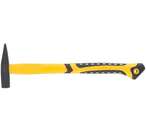 Молоток кованый, фиберглассовая усиленная ручка, антивибрационные накладки, Профи  100 гр. FIT IT Молоток кованый, фиберглассовая усиленная ручка, антивибрационные накладки, Профи  100 гр. FIT IT