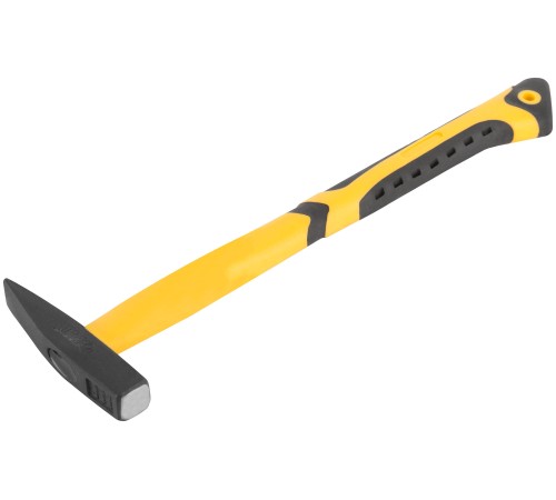 Молоток кованый, фиберглассовая усиленная ручка, антивибрационные накладки, Профи  100 гр. FIT IT Молоток кованый, фиберглассовая усиленная ручка, антивибрационные накладки, Профи  100 гр. FIT IT