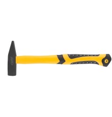 Молоток кованый, фиберглассовая усиленная ручка, антивибрационные накладки, Профи  300 гр. FIT IT Молоток кованый, фиберглассовая усиленная ручка, антивибрационные накладки, Профи  300 гр. FIT IT