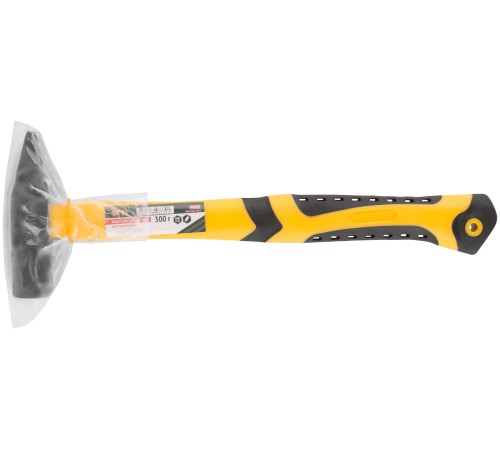 Молоток кованый, фиберглассовая усиленная ручка, антивибрационные накладки, Профи  300 гр. FIT IT Молоток кованый, фиберглассовая усиленная ручка, антивибрационные накладки, Профи  300 гр. FIT IT