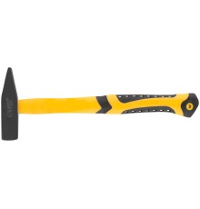 Молоток кованый, фиберглассовая усиленная ручка, антивибрационные накладки, Профи  400 гр. FIT IT Молоток кованый, фиберглассовая усиленная ручка, антивибрационные накладки, Профи  400 гр. FIT IT