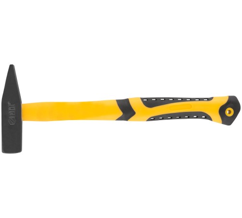 Молоток кованый, фиберглассовая усиленная ручка, антивибрационные накладки, Профи  400 гр. FIT IT Молоток кованый, фиберглассовая усиленная ручка, антивибрационные накладки, Профи  400 гр. FIT IT