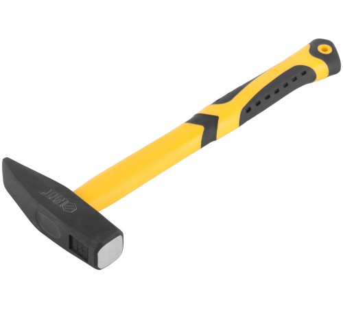 Молоток кованый, фиберглассовая усиленная ручка, антивибрационные накладки, Профи  500 гр. FIT IT Молоток кованый, фиберглассовая усиленная ручка, антивибрационные накладки, Профи  500 гр. FIT IT