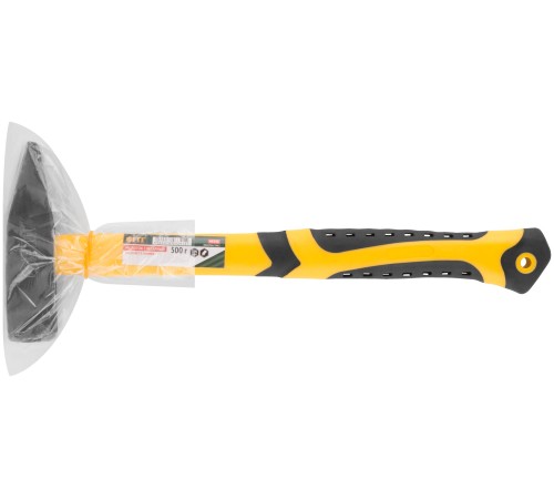 Молоток кованый, фиберглассовая усиленная ручка, антивибрационные накладки, Профи  500 гр. FIT IT Молоток кованый, фиберглассовая усиленная ручка, антивибрационные накладки, Профи  500 гр. FIT IT