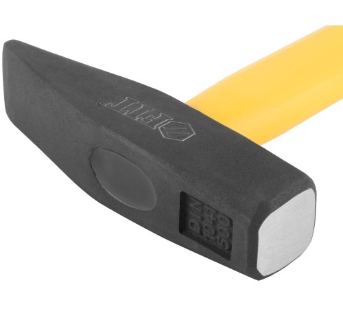 Молоток кованый, фиберглассовая усиленная ручка, антивибрационные накладки, Профи  500 гр. FIT IT Молоток кованый, фиберглассовая усиленная ручка, антивибрационные накладки, Профи  500 гр. FIT IT