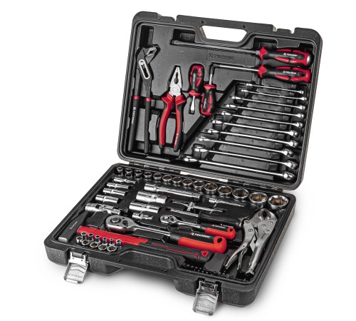 RUNTEC RT-HT72T Набор ручных инструментов RUNTEC TECHNIC 72 предмета 1/2", 1/4"