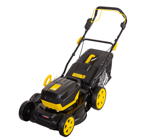 Газонокосилка аккумуляторная Huter CLM-460 PRO (самоходная, с АКБ 4 А/ч и З.У. в комплекте)