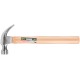 Молоток-гвоздодер, деревянная ручка 25 мм, 340 гр. FIT IT