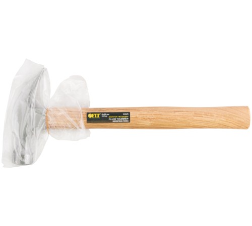 Молоток-гвоздодер, деревянная ручка 25 мм, 340 гр. FIT IT Молоток-гвоздодер, деревянная ручка 25 мм, 340 гр. FIT IT