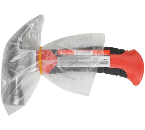 Молоток-гвоздодер укороченный, фиберглассовая обрезиненная ручка, 25 мм, 225 гр. КУРС