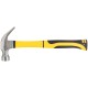 Молоток-гвоздодер, фиберглассовая усиленная ручка, Профи 28 мм, 450 гр. FIT IT