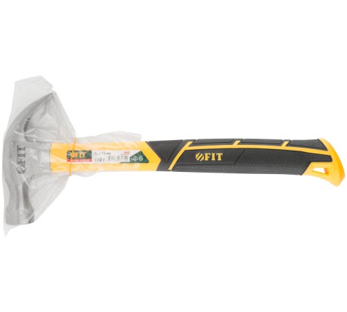 Молоток-гвоздодер, фиберглассовая усиленная ручка, Профи 28 мм, 450 гр. FIT IT Молоток-гвоздодер, фиберглассовая усиленная ручка, Профи 28 мм, 450 гр. FIT IT
