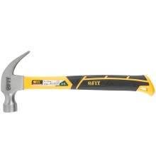 Молоток-гвоздодер, фиберглассовая усиленная ручка, Профи 30 мм, 570 гр. FIT IT Молоток-гвоздодер, фиберглассовая усиленная ручка, Профи 30 мм, 570 гр. FIT IT