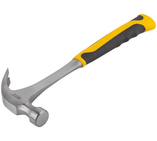 Молоток-гвоздодер, цельнометаллический Профи 27 мм, 450 гр. FIT IT Молоток-гвоздодер, цельнометаллический Профи 27 мм, 450 гр. FIT IT