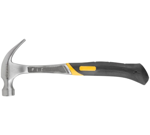 Молоток-гвоздодер, цельнометаллический Профи 29 мм, 450 гр. FIT IT Молоток-гвоздодер, цельнометаллический Профи 29 мм, 450 гр. FIT IT