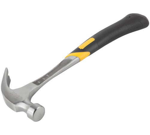 Молоток-гвоздодер, цельнометаллический Профи 29 мм, 450 гр. FIT IT Молоток-гвоздодер, цельнометаллический Профи 29 мм, 450 гр. FIT IT