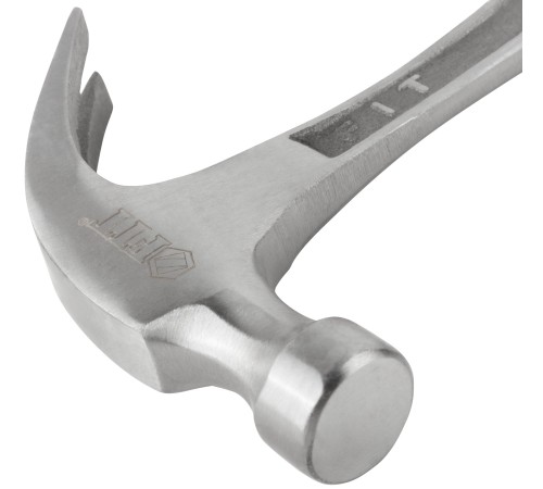 Молоток-гвоздодер, цельнометаллический Профи 32 мм, 570 гр. FIT IT Молоток-гвоздодер, цельнометаллический Профи 32 мм, 570 гр. FIT IT