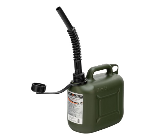 Канистра для ГСМ вертикальная 5 л, пластиковая, усиленная Stels