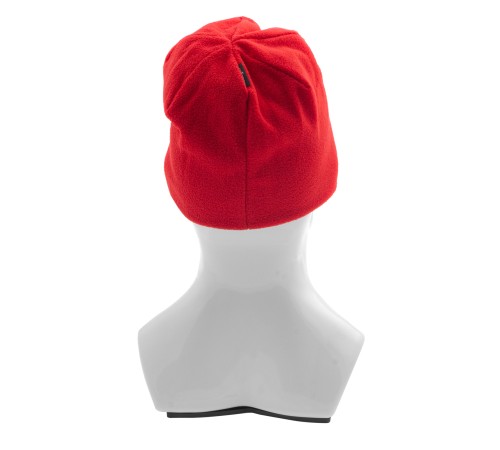 Шапка из флиса для взрослых, размер 56-57, красная Сибртех