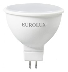 Лампа светодиодная EUROLUX LL-E-MR16-7W-230-4K-GU5.3