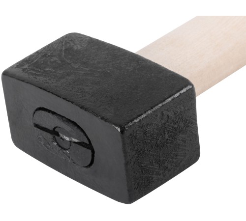 Кувалда литая в сборе, деревянная ручка  6 кг РОС