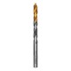 Сверло спиральное по металлу 7,5 x 109мм, Р6М5, Golden Tip, многогранная заточка Denzel