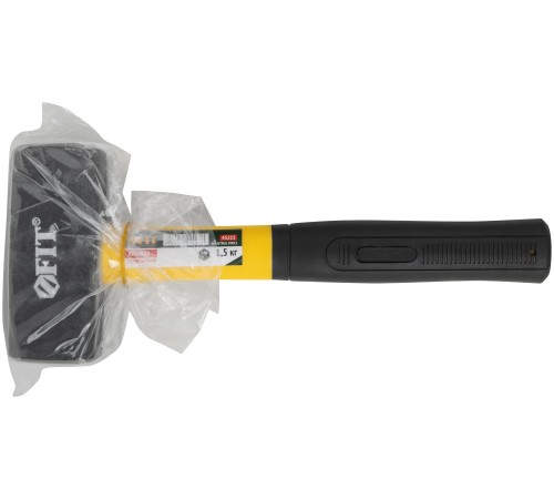 Кувалда кованая, фиберглассовая ручка Профи 1,5 кг FIT IT