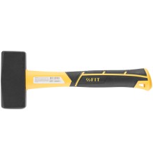 Кувалда кованая, фиберглассовая усиленная ручка Профи 1,5 кг FIT IT