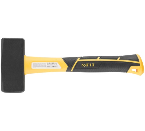 Кувалда кованая, фиберглассовая усиленная ручка Профи 1,5 кг FIT IT