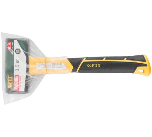 Кувалда кованая, фиберглассовая усиленная ручка Профи 1,5 кг FIT IT