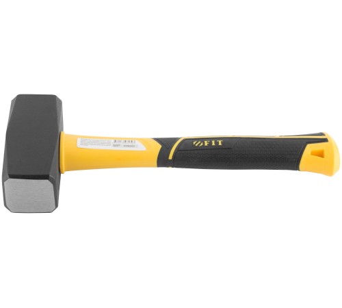 Кувалда кованая, фиберглассовая усиленная ручка Профи 1,5 кг FIT IT