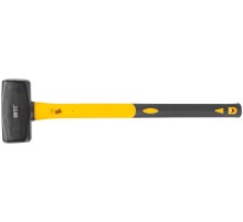 Кувалда кованая, фиберглассовая ручка 600 мм, 5 кг FIT IT