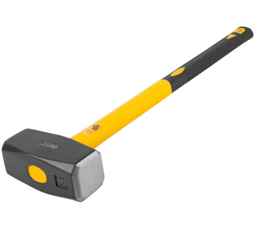 Кувалда кованая, фиберглассовая ручка 600 мм, 5 кг FIT IT