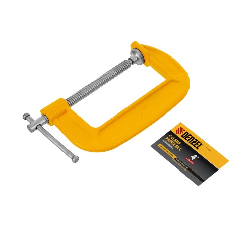 Струбцина G-образная, 4", 100 мм// Denzel