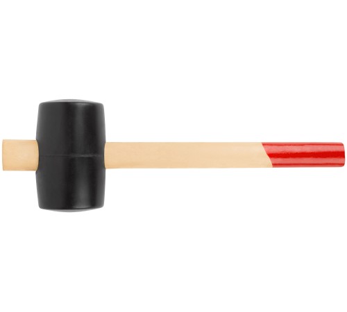 Киянка резиновая, деревянная ручка 70 мм ( 750 гр ) КУРС