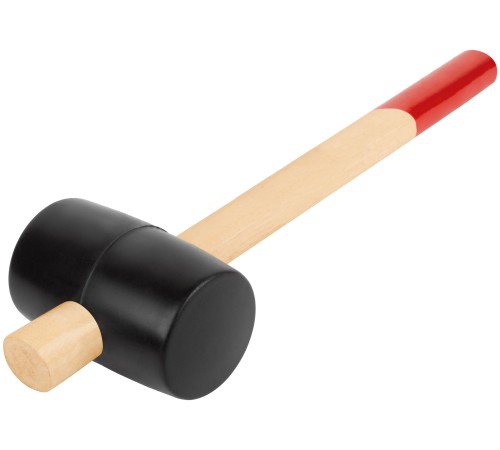 Киянка резиновая, деревянная ручка 70 мм ( 750 гр ) КУРС