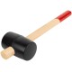 Киянка резиновая, деревянная ручка 70 мм ( 750 гр ) КУРС
