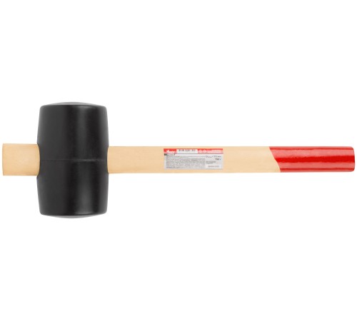 Киянка резиновая, деревянная ручка 70 мм ( 750 гр ) КУРС