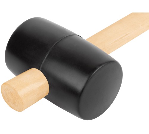 Киянка резиновая, деревянная ручка 70 мм ( 750 гр ) КУРС