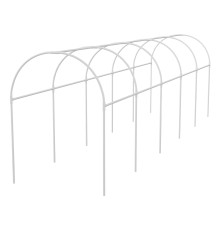 Каркас парника пластиковый 300 х 110 х 120 см, дуга D 20 мм, белый Palisad